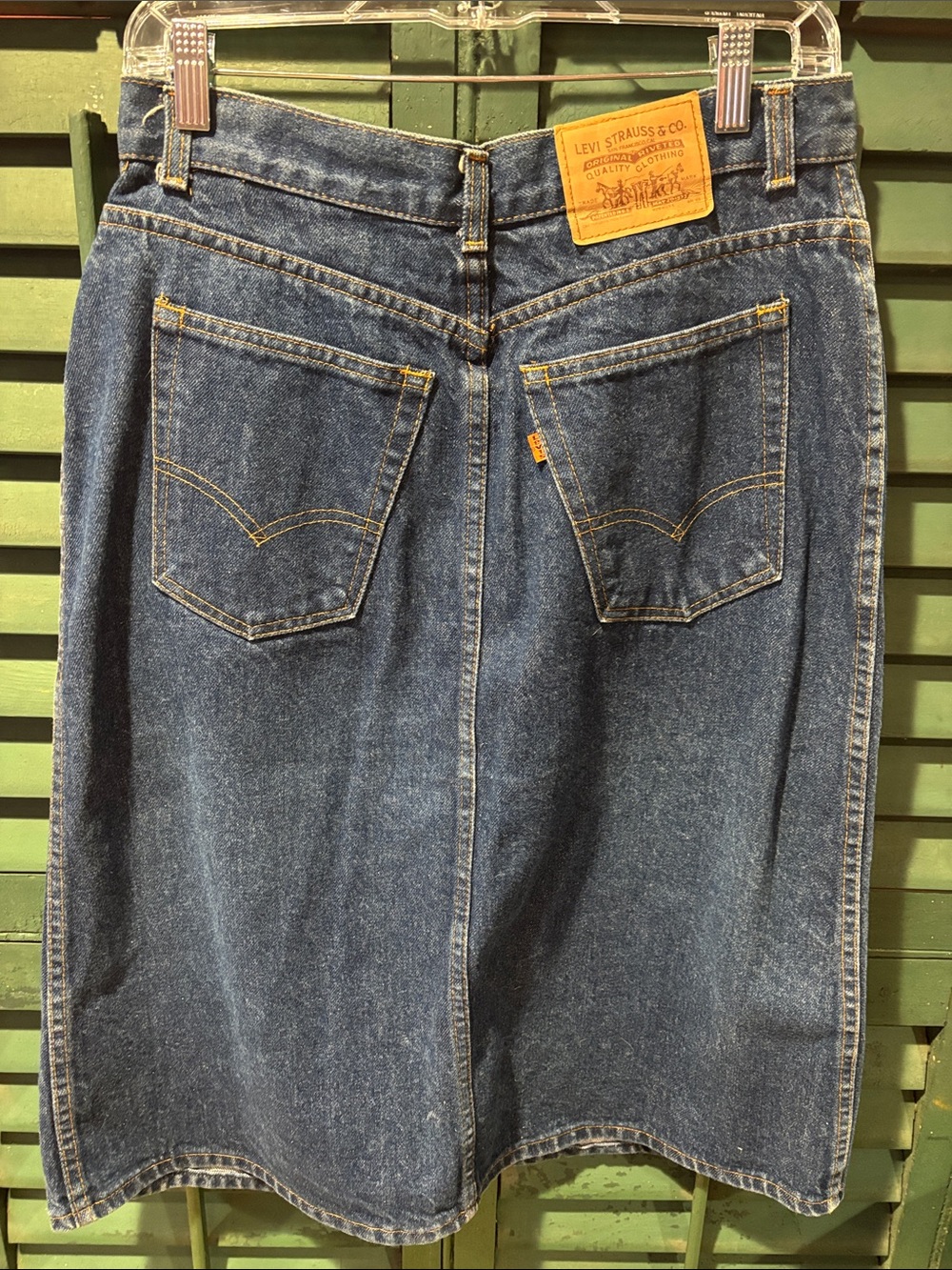 Vintage Levi's Blue Denim skirt